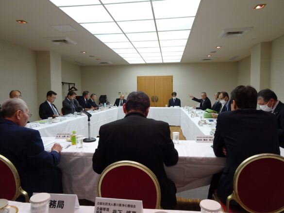 令和7年度全浄連四国地区協議会総会及び浄化槽法定検査機関四国地区協議会が開催される
